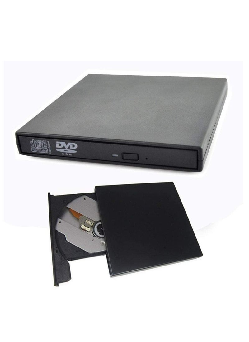 Generic - External PC Laptop USB 2.0 DVD CDR Writer Recorder Reader Player Burner Combo Drive Set - Image 1
