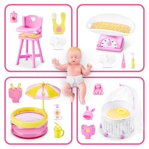 5 Surprise My Mini Baby Series 2 by ZURU, Collectible Mystery Capsule, Toy for Girls, Realistic Miniature Baby, Playset and Accessories (Single Capsule) - Image 3