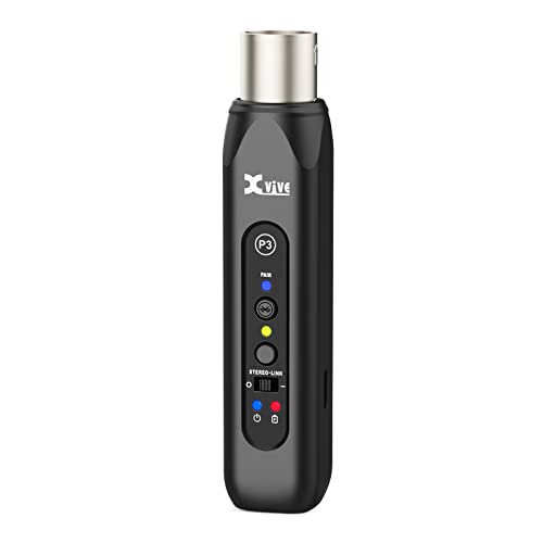 Xvive P3 Wireless XLR Bluetooth Receiver, Bluetooth Adapter for Speakers, Audio Mixer, PA Systems, DJ Systems,Rechargeable - Image 1