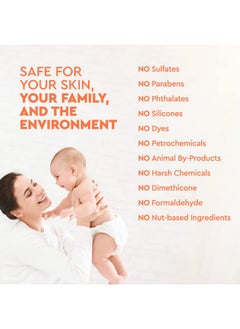 puracy Puracy Organic Baby Lotion, Organic Eczema Moisturizer for Infants and Newborns, Natural Kids Body Lotion for Sensitive Skin, Gentle Calming Lavender & Grapefruit Essential Oils, 8 Ounce  - Image 4