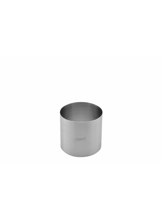 Ateco 48703 Round Cake Ring and Mold Dessert, Stainless Steel - Image 1