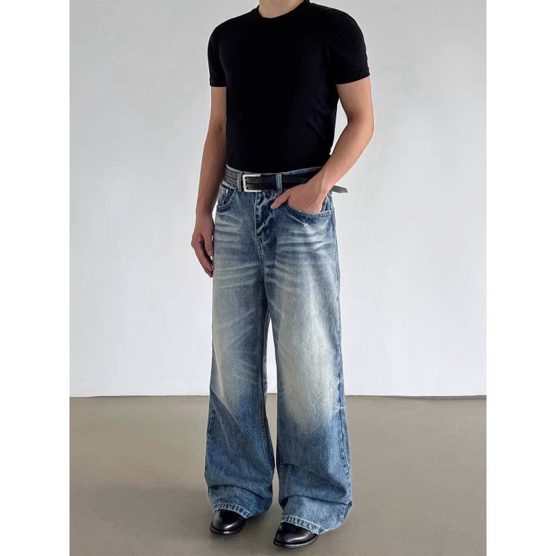 Unisex Casual Daily Denim Jeans - Image 5