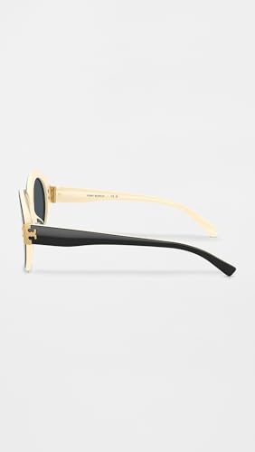 Tory Burch Sunglasses TY 7210 U 198887 Black/Ivory/Grey Polyamide Standard - Image 3