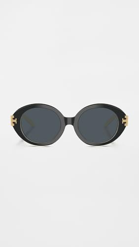 Tory Burch Sunglasses TY 7210 U 198887 Black/Ivory/Grey Polyamide Standard - Image 2