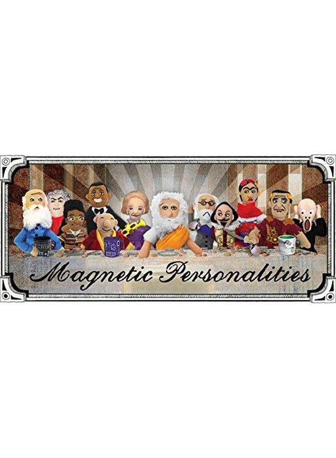 The Unemployed Philosophers Guild Edgar Allan Poe Plush Finger Puppet And Refrigerator Magnet - Image 3