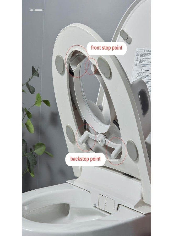 GUCHIGU Baby Toilet Training Seat with Soft Cushion | Anti-Slip Kids Potty Seat with Splash Guard | Comfortable & Safe Toddler Toilet Seat Trainer for Boys & Girls (1–8 Years, Pink) - Image 4