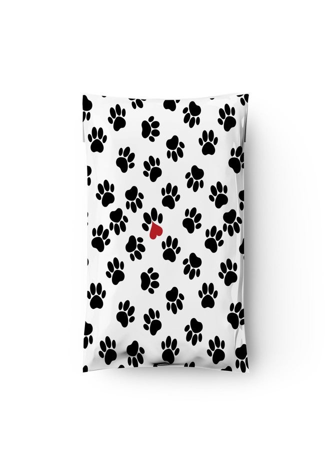 Pro Supply Global 12x15 (50) Paw Prints Designer Poly Mailers Shipping Envelopes Premium Printed Bags - Image 5