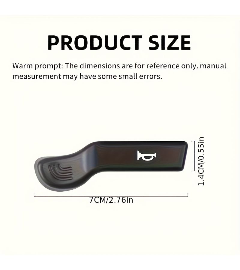 Universal Motorcycle Starter Switch Horn Key Black 1 Pair Modification - Image 2