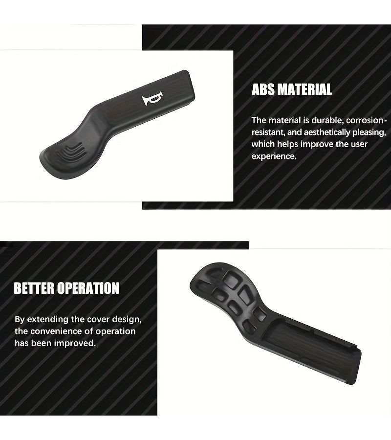 Universal Motorcycle Starter Switch Horn Key Black 1 Pair Modification - Image 3