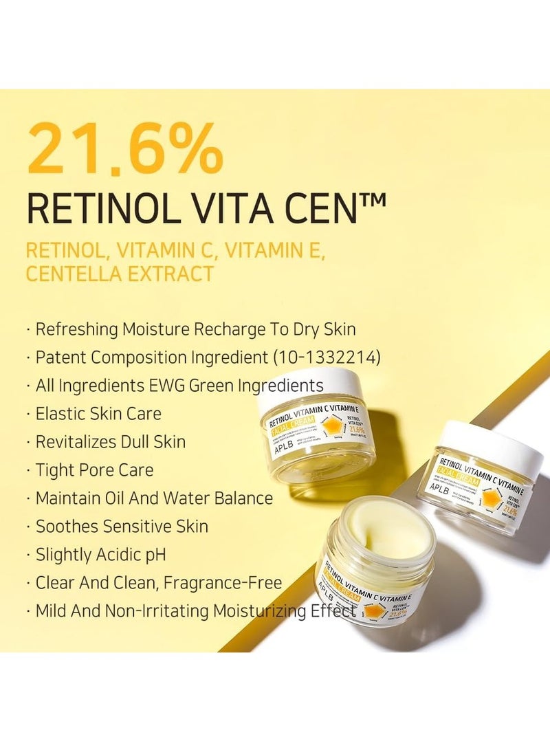 APLB - Retinol Vitamin C Vitamin E Facial Cream,55ml - Image 3