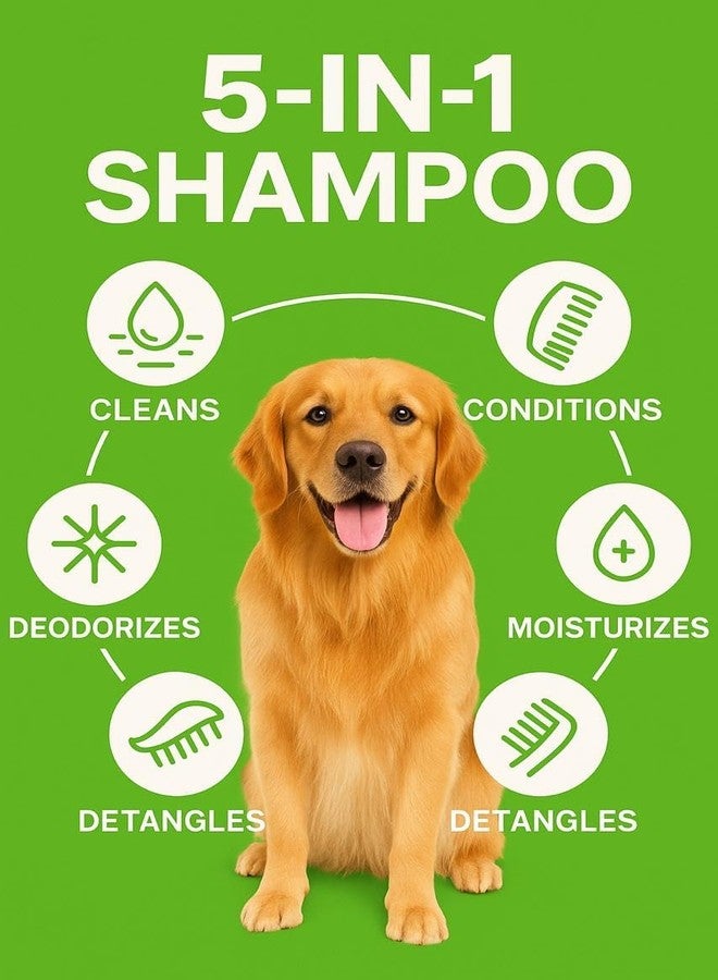 Hachiko:-5 in 1 Dog Shampoo| Ditch to Itch 200ml | Dog Shampoo for Labrador, German Shepherd, Golden Retriever, Anti Dandruff,Shampoo for Dogs, Paraben Free,Ticks and Fleas Remover for Dogs - Image 2