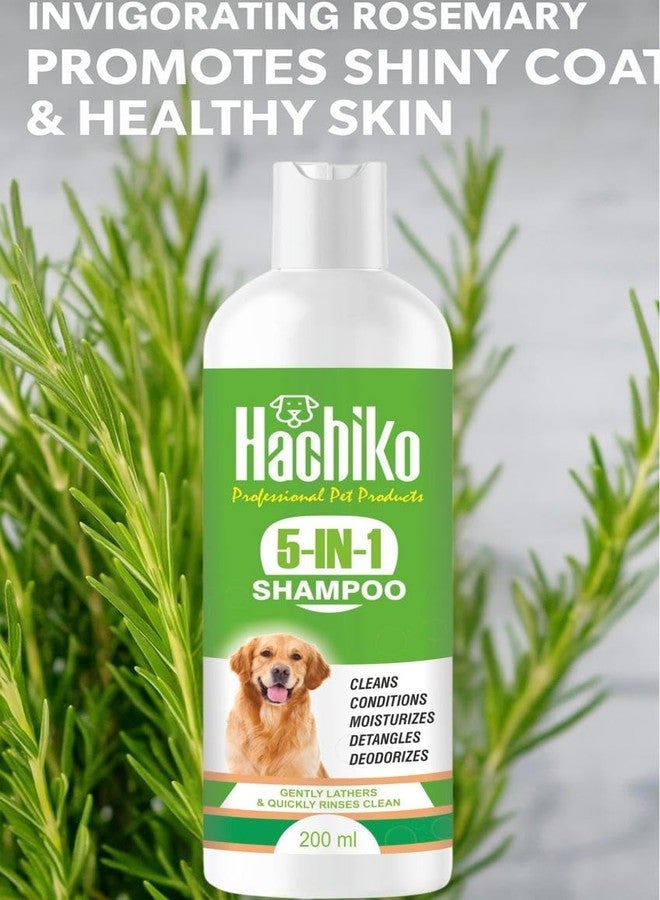 Hachiko:-5 in 1 Dog Shampoo| Ditch to Itch 200ml | Dog Shampoo for Labrador, German Shepherd, Golden Retriever, Anti Dandruff,Shampoo for Dogs, Paraben Free,Ticks and Fleas Remover for Dogs - Image 3