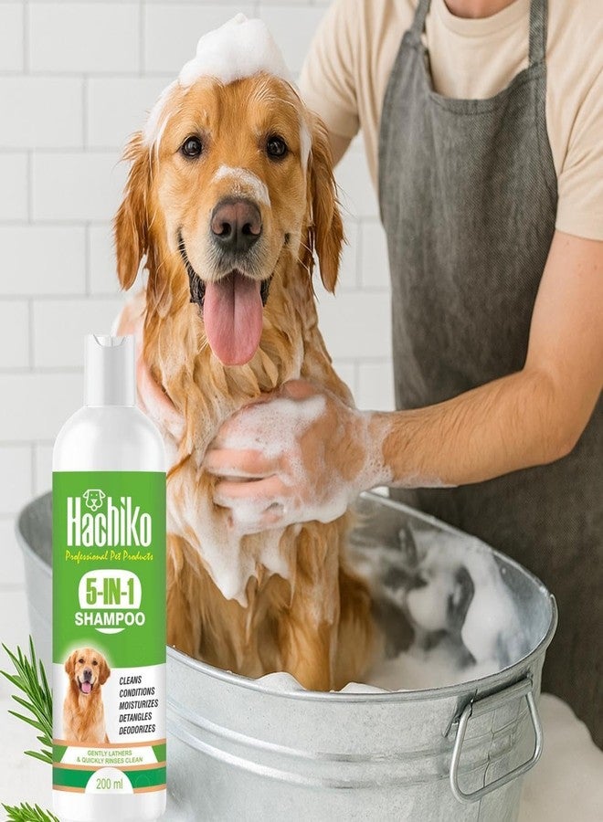 Hachiko:-5 in 1 Dog Shampoo| Ditch to Itch 200ml | Dog Shampoo for Labrador, German Shepherd, Golden Retriever, Anti Dandruff,Shampoo for Dogs, Paraben Free,Ticks and Fleas Remover for Dogs - Image 5