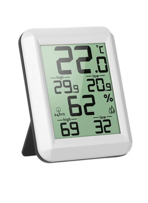 Digital Thermometer Hygrometer, Indoor/Outdoor Humidity Meter, Temperature Monitor with Wireless Sensor, 328ft/100m Range,