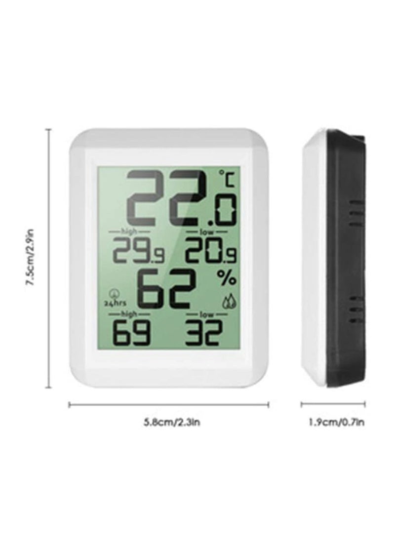 Y&D - Digital Thermometer Hygrometer, Indoor/Outdoor Humidity Meter, Temperature Monitor with Wireless Sensor, 328ft/100m Range, - Image 1