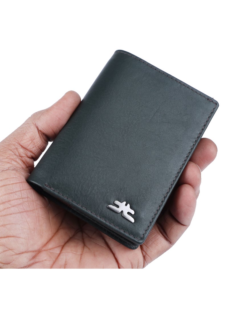 LAVERI LEATHER Laveri Genuine Leather Designer Card Holder Wallet With RFID Protection 1977L  - Image 4