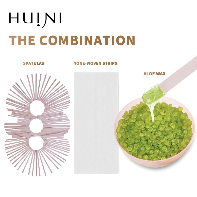 Huini 1000 Ct. Wooden Waxing Applicators Sticks for Face & Eyebrows Wax Spatula Hair Removal CD-S02-3 - Image 3