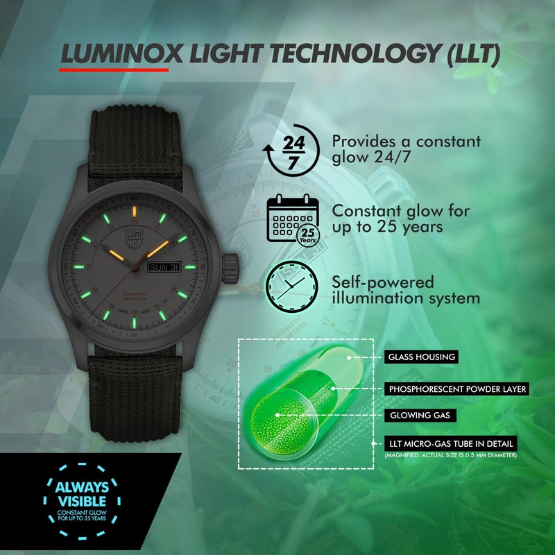 Luminox Men Atacama Adventurer Field Swiss Automatic Watch - Image 4