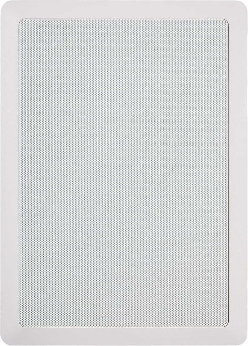 Polk Audio RC85i 2-Way Premium in-Wall 8" Rectangular Speakers, Perfect for Damp and Humid Indoor Placement - Bath, Kitchen, Covered Porches (White, Paintable Grille), 1 Pair - Image 2