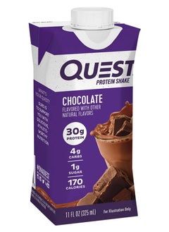 Protein Shake, Chocolate, 325 ML, High Protein, Low Calories