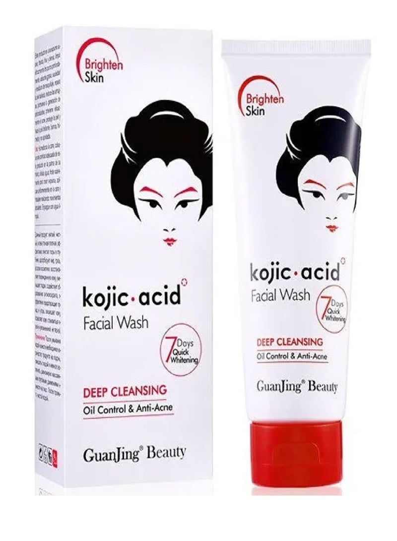 GUANJING Kojic Acid Face Wash 100g - Image 1
