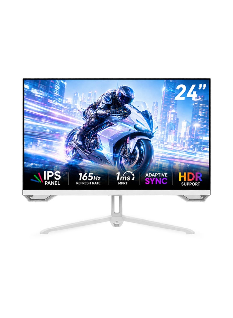 عرب جيمرز حزمة كمبيوتر ألعاب متكاملة - Intel Core i7-12700F, NVIDIA GeForce RTX 5060 Ti 16GB, 16GB RAM, 1TB NVMe SSD, شاشة 24 بوصة FHD 165Hz, أبيض RGB - Image 3