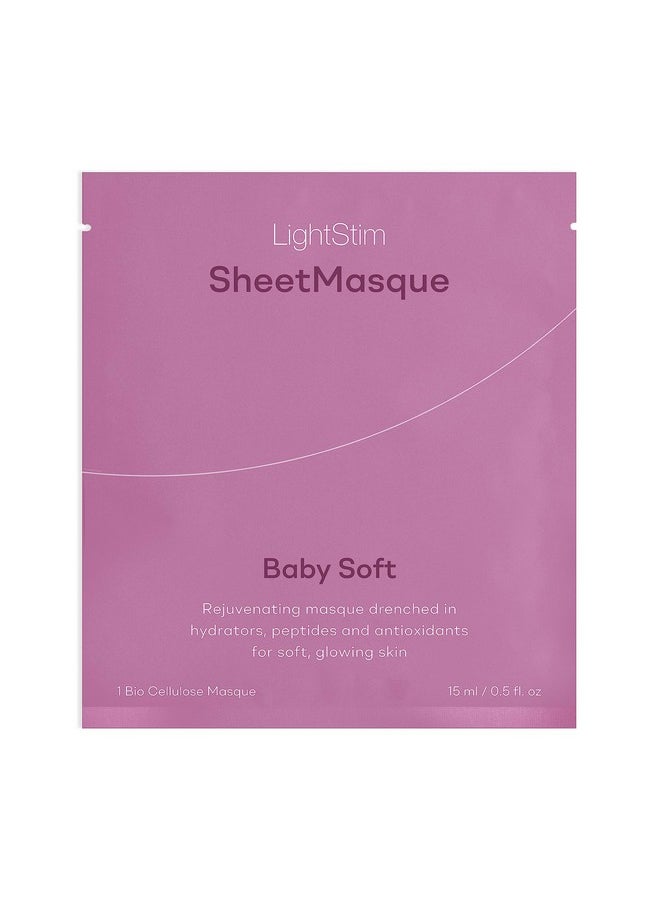 Lightstim - Sheetmasque Rejuvenating Breathable Bio Cellulose Mask Drenched In Hydrators Peptides And Antioxidants To Soften Lines And Reduce Redness For Glowing Healthylooking Skin - Image 1