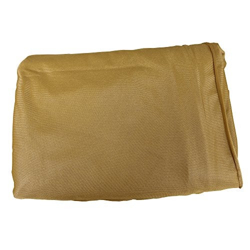 Wellsem Deluxe Yoga Swing Aerial Hammock Silk Fabric for Bodybuilding (5mx2.8m) (Gold) - Image 2
