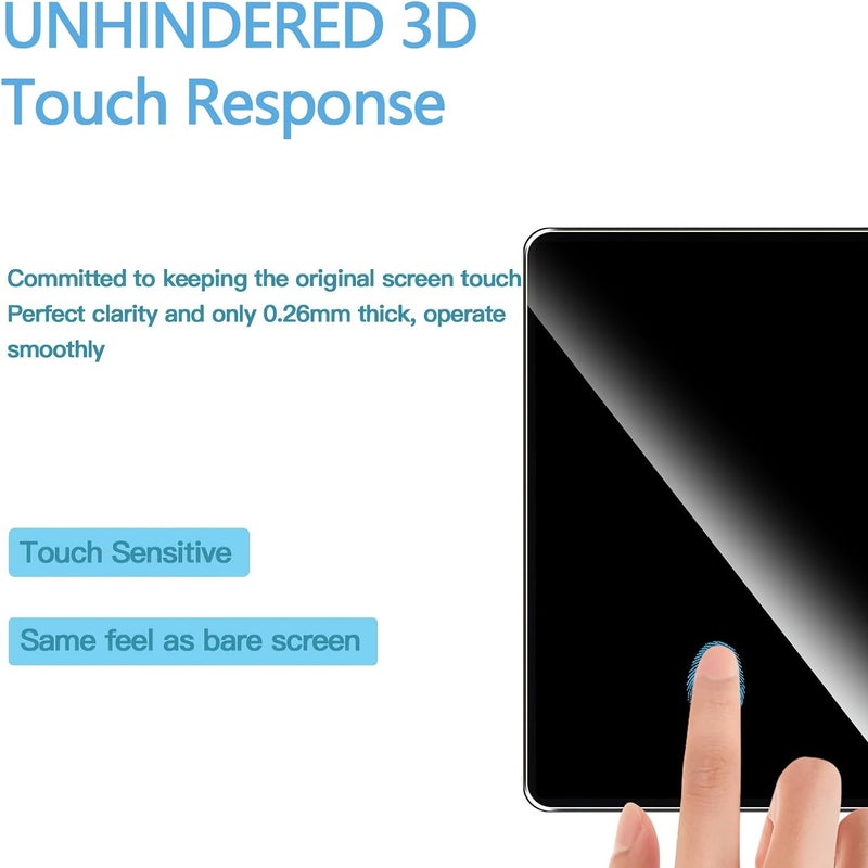 واقي شاشة 2 قطعة صلابة 9H لجهاز Xiaomi Pad 7 11.2 بوصة مضاد لبصمات الأصابع وخالٍ من الفقاعات - Image 4