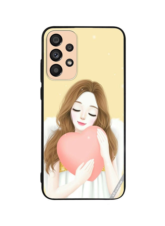 VR CREATIVE Protective Case Cover For Samsung Galaxy A33 5G Hearty Design Multicolour - Image 1
