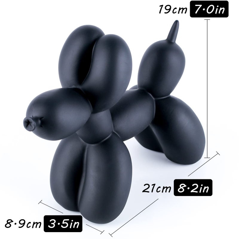 XIAOMAGG Creative Balloon Dog Sculpture Modern Home Decoration Trendy Animal Art Ornaments Collection Figurine Bedroom Living Room Office Desktop Resin Decors - Image 4