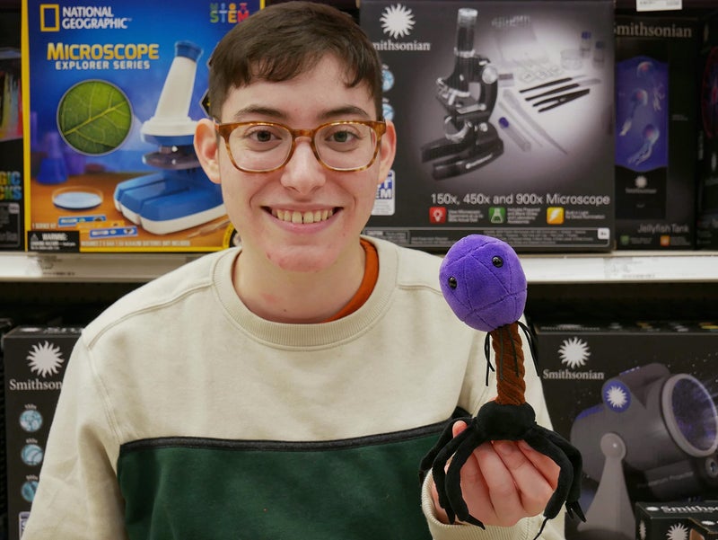 Giant Microbes T4 (T4-Bacteriophage) Plush Toy - Image 5