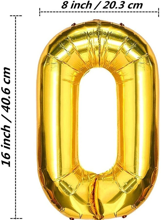 Virtue Morals 48 Pcs 16 Inch Gold Foil Chain Balloons, Jumbo Chain Balloons for 80s 90s Party Decorations - Image 2