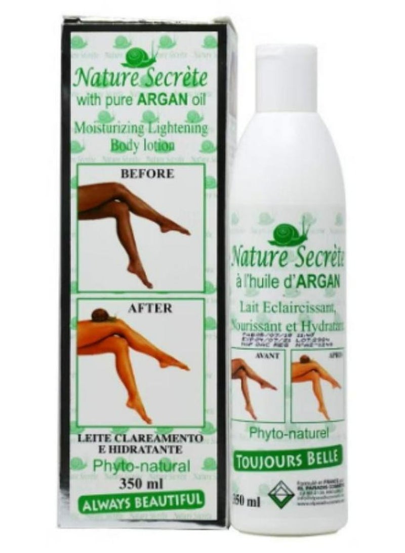 Argan Oil Lightening Moisturizing Body Lotion 350 ML