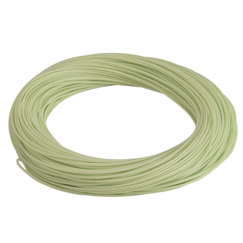 SF WF5F 100FT Fly Fishing Line Weight Forward Floating Fly Line for Fly Fishing Double Welded Loops Moss Green - Image 1