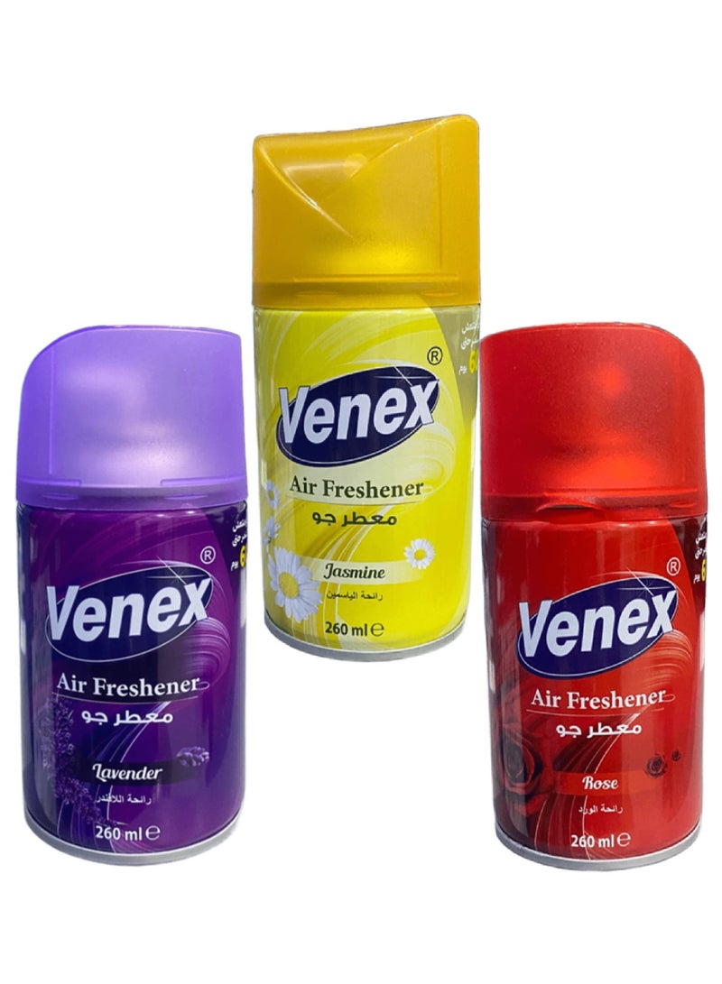 فينكس 3 قطع معطر جو برائحة مختلفة 3*260 مل - Image 1