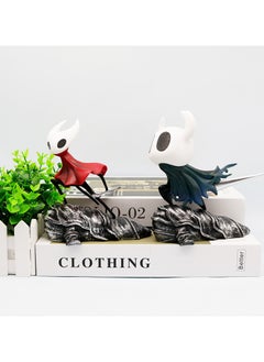 General 2 Pieces Collectible Character Anime Hollow Knight Character Model Anime PVC Model Ornament Gift Home Decoration, 14cm  - Image 1