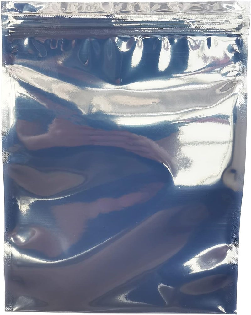 Seadasyoon 100 قطعة أكياس ESD قابلة لإعادة الإغلاق فاخرة مقاس 5.9×7.9 بوصة، حماية مضادة للكهرباء الساكنة للقرص الصلب 3.5 بوصة وSSD وHDD والإلكترونيات - Image 1