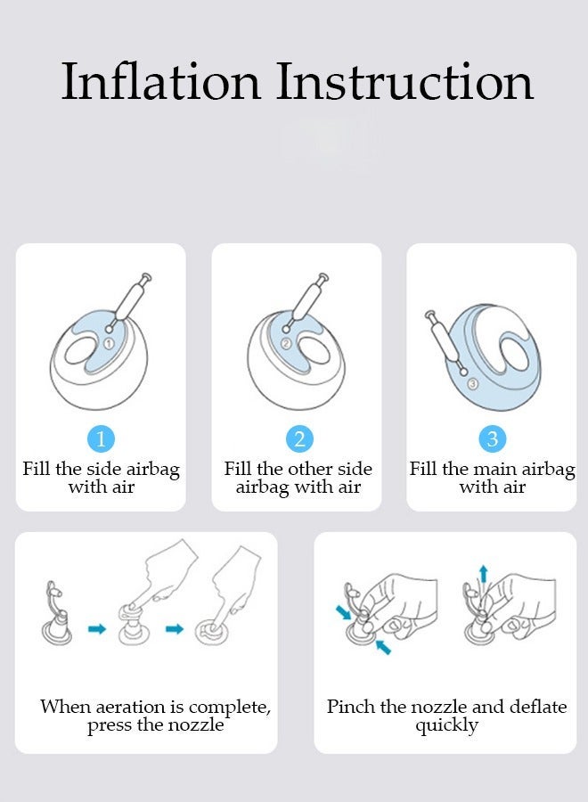 DUNISO Arm Float for Kids, Inflatable Floating Sleeve Swim Arm Band, Lightweight Swimming Wings Pool Float Vests Sleeves for Children Learn to Swim Training Equipment - Image 5