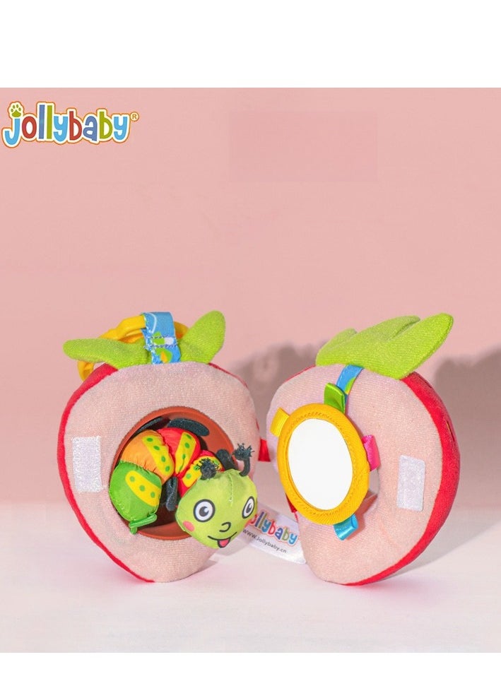 Jollybaby - Caterpillar Eating Fruit Baby Cart Pendant - Baby Bed Pendant Puzzle Early Education Soothing Toy - Image 1
