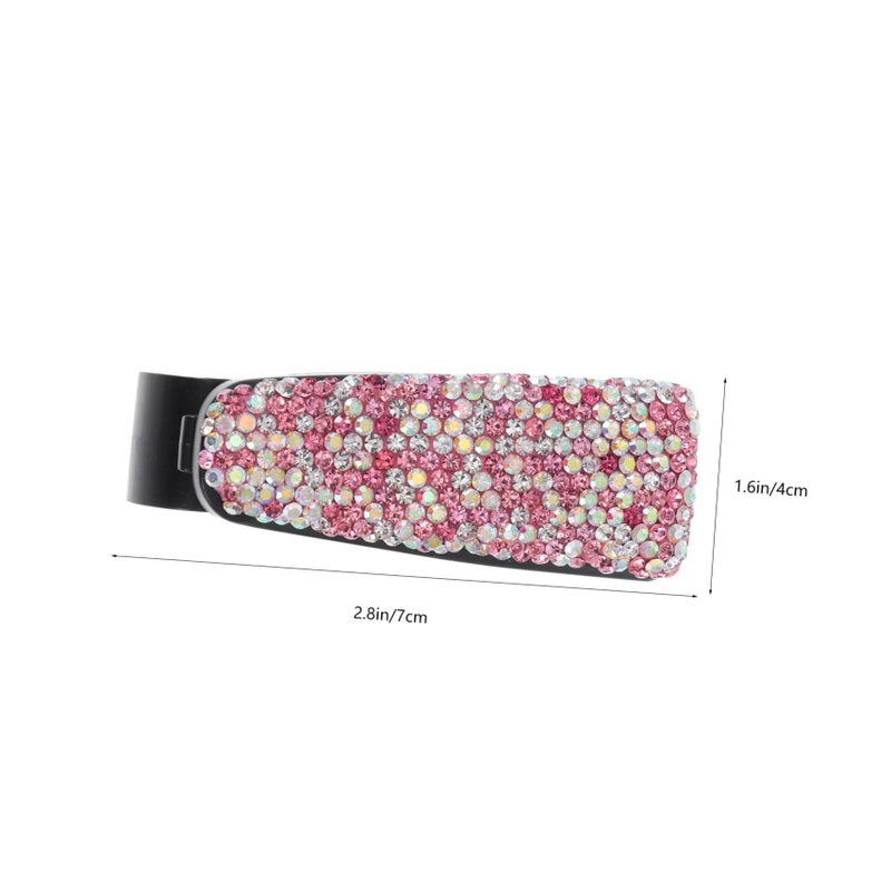 2Pcs Car Sunglasses Holder Clip Plastic Eyeglasses Organizer For Glasses And Cards - Image 3