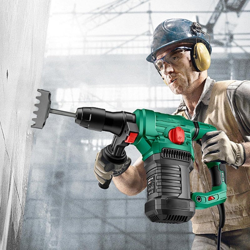 Steel Square Hole Punch for Electrical Box Outlet Cutter Drill Attachment - Image 3