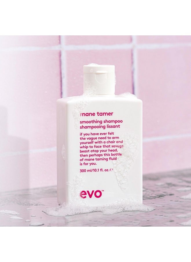 EVO EVO Mane Tamer Smoothing Shampoo - Cleans, Smooths, & Strengthens Hair - Reduces Frizz - 300ml / 10.1fl.oz - 300ml / 10.1fl.oz  - Image 3