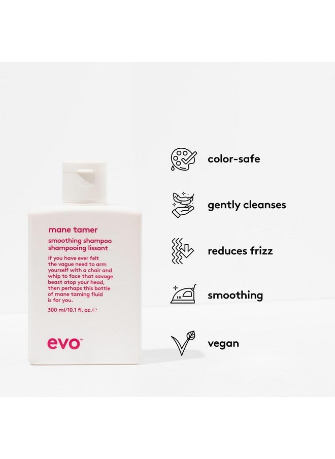 EVO EVO Mane Tamer Smoothing Shampoo - Cleans, Smooths, & Strengthens Hair - Reduces Frizz - 300ml / 10.1fl.oz - 300ml / 10.1fl.oz  - Image 2