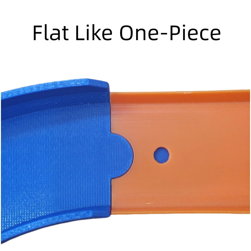Ahpoon Upgrade Track Connectors Pieces Compatible with Hot T Wheels,90 Degree,Size L,4 Packs - Image 3