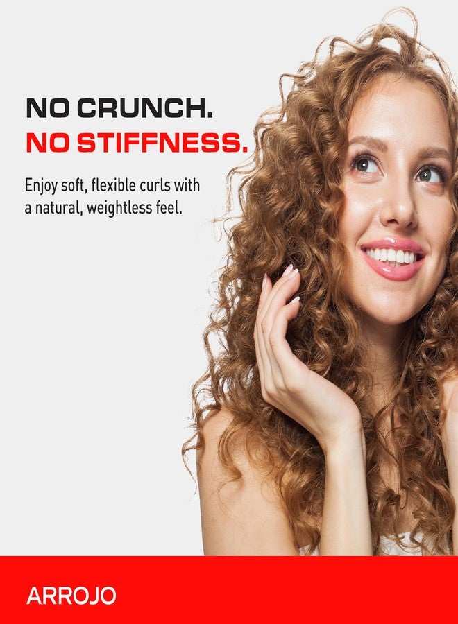 ARROJO Curl Control Curly Hair Gel - Curly Hair Products For Unruly Curls - Sulfate Free Curl Gel W/Vitamin B5 - Hair Gel For Curly Hair To Calm & Control - Anti Frizz Hair Products (5.1 Oz) - Image 5