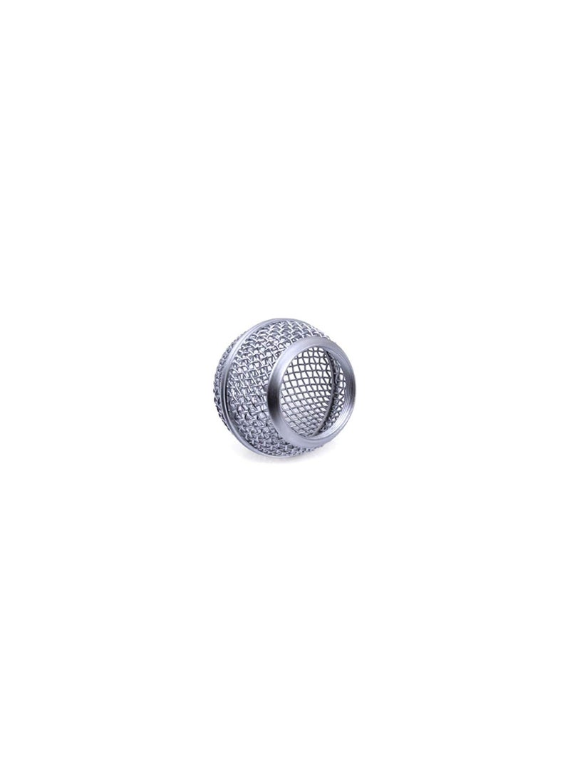 GGOOT Replacement Mic Grille Microphone Mesh Ball Head For SHURE SM58 BETA58 - Sliver  - Image 3