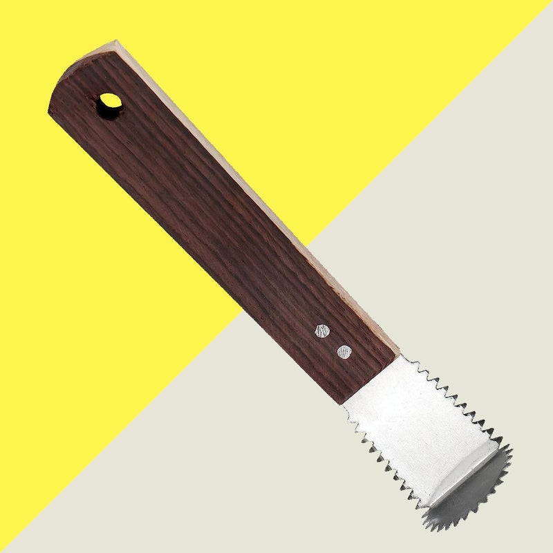 ParamArt Coconut Scraper with Wooden Handle  - Image 3