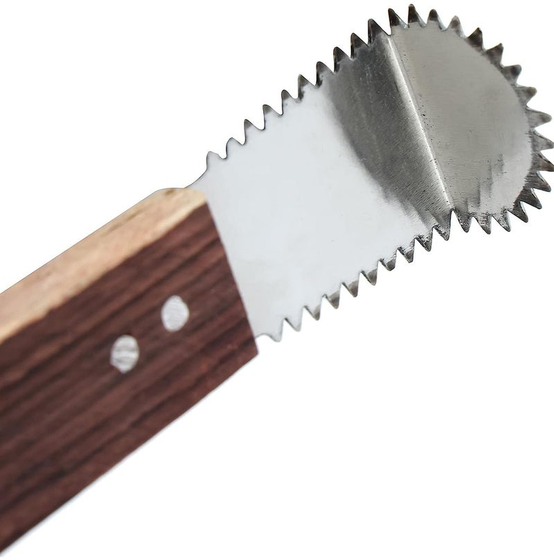 ParamArt Coconut Scraper with Wooden Handle  - Image 2