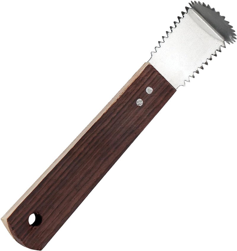 ParamArt Coconut Scraper with Wooden Handle  - Image 1